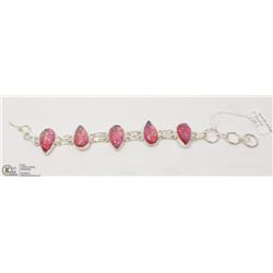 30- TRIPLE OPAL GEMSTONE BRACELET