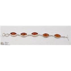 11-BALTIC AMBER GEMSTONE BRACELET