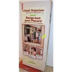 16" DEEP CLOSET ORGANIZER SHELVING UNIT