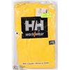Image 1 : HELLY HANSEN PVC YELLOW RAIN JACKET SIZE LARGE