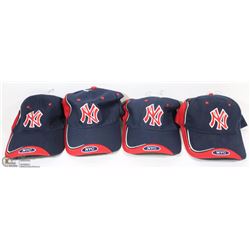 FOUR BLUE NYC ADJUSTABLE BALL CAPS