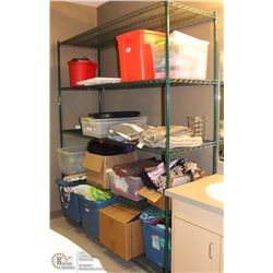5 TIER METAL SHELVING