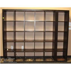 30 SHELF CUBE SHOE SHELVING UNIT