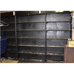 LOT OF 3 SHELVING CABINETS