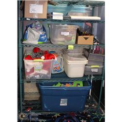 5 TIER METAL SHELVING UNIT