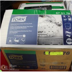 CASE OF TORK INDUSTRIAL HEAVY DUTY CLEANING CLOTH