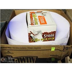 LARGE ROLL OF BRAWNY ALL PURPOSE WIPER W/ BOX OF