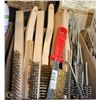 Image 1 : BOX OF ASST SCRUB BRUSHES AND MORE