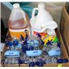 Image 1 : BOX WITH ASST CLEANERS INCL DEGREASER, BOWL