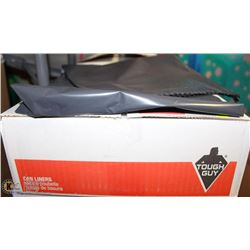 CASE OF 75 TOUGHGUY 247L CAN LINERS