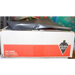 CASE OF 75 TOUGHGUY 247L CAN LINERS