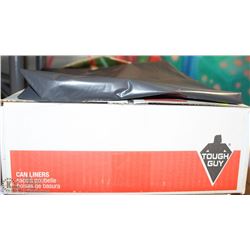 CASE OF 75 TOUGHGUY 247L CAN LINERS