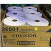 Image 1 : CASE OF 26601 ENVISION WHITE ROLL TOWELS