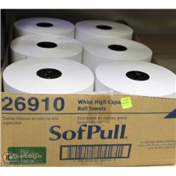 CASE OF 26610 ENVISION WHITE ROLL TOWELS