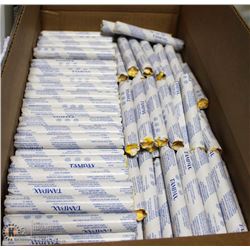 CASE OF INDIVIDUALLY WRAPPED TAMPAX TAMPONS
