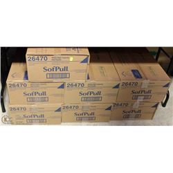 LOT OF 7 SOFT PULL 26470 WHITE HIGH CAPACITY ROLL