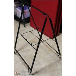METAL FOLDING SIDE WALK DISPLAY SIGN