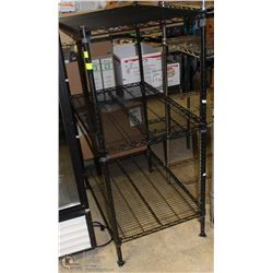 3 TIER ADJUSTABLE METAL SHELVING