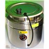 Image 1 : ME#13 SOUP KETTLE 9L CAPACITY HINGED SS LID, WET
