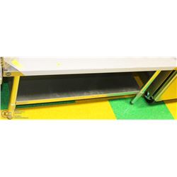 ME#8- 30"X48" SS EQUIPMENT STAND W/ GALVANIZED