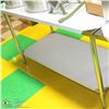 Image 1 : ME#21- 30"X60" SS WORK TOP TABLE W/ GALVANIZED