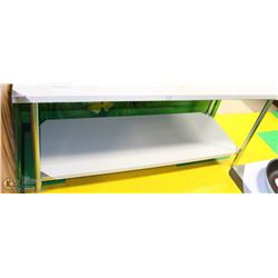 ME#22- 30"X72" SS WORK TOP TABLE W/ GALVANIZED