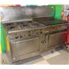 Image 1 : QUEST COMMERCIAL DOUBLE OVEN FLAT TOP & 4 BURNER