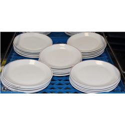 FLAT OF 25 DINNER PLATES