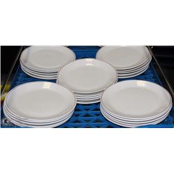FLAT OF 25 DINNER PLATES