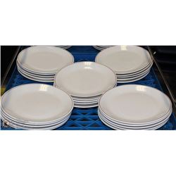 FLAT OF 25 DINNER PLATES
