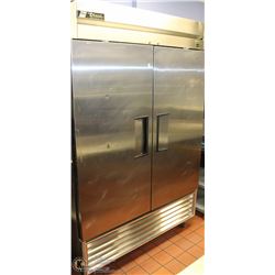 TRUE DOUBLE DOOR STAINLESS STEEL REFRIGERATOR