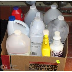 LOT OF ASST CLEANING SUPPLIES