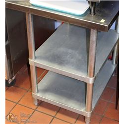 3 TIER STAINLESS TABLE
