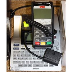 BROTHER PT-2700 PRINTER WITH DEBIT MACHINE