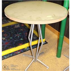36" DIAMETER ROUND 4'2"H TABLE
