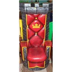 KINGS THRONE PLASTER CHAIR