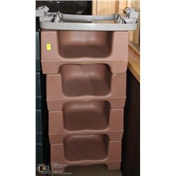 LOT OF 4 BOOSTER SEATS