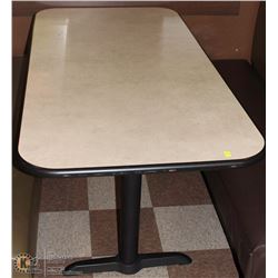 5'X2'6" DOUBLE PEDESTAL RESTAURANT TABLES