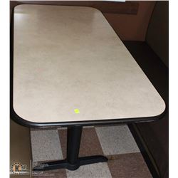 5'X2'6" DOUBLE PEDESTAL RESTAURANT TABLES