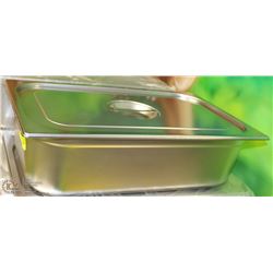 ME#19 S/S FOOD PAN FULL SIZE 6" DEEP WITH LID