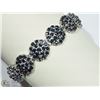 Image 2 : #9: STERLING SILVER SAPPHIRE BRACELET