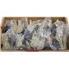 Image 1 : TRAY OF 10 NEW WRAP-AROUND RATCHET STRAPS