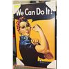 Image 1 : "WE CAN DO IT" PLAQUE 24"X36"