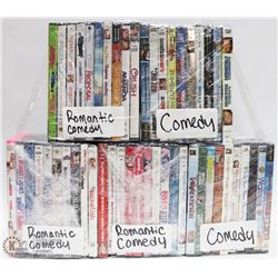BUNDLE OF 50 ROMANCE AND COMEDY DVD'S