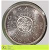 Image 1 : 1964 CANADIAN SILVER DOLLAR COIN