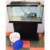 Image 1 : HAGEN FISH TANK WITH STAND  WITH FLUVAL UNDERWATER