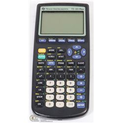 TI-83 TEXAS INSTRUMENTS CALCULATOR