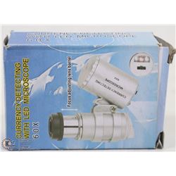 CURRENCY DETECTING WITH LED MICROSCOPE 60X