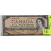 Image 1 : 1954 CANADIAN $50.00 BILL