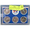Image 1 : 1978 XI COMMON WEALTH GAMES 5 COIN SET